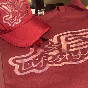 HAT AND TEE LOGO SET